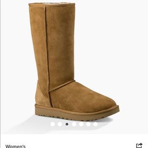 The classic II tall boot in Chestnut